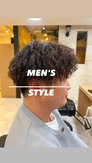 メンズ 大人女性ぼかし メンズ強化🦙平作のヘアスタイル