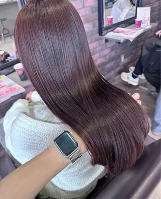 ロング カラー Glimpseあやね 🎀大濠のヘアスタイル