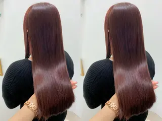 ロング 髪質改善/ 艶髪/アイブロウ/晴のヘアスタイル