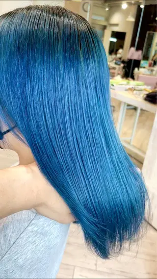 ミディアム カラー 高島大登/顔周り /レイヤーカットのヘアスタイル