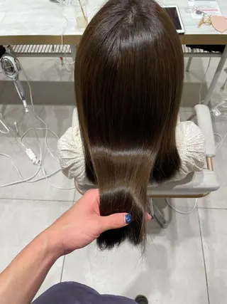 カラー 顔周り/透明感カラー /韓国ヘア/TAKUのヘアスタイル