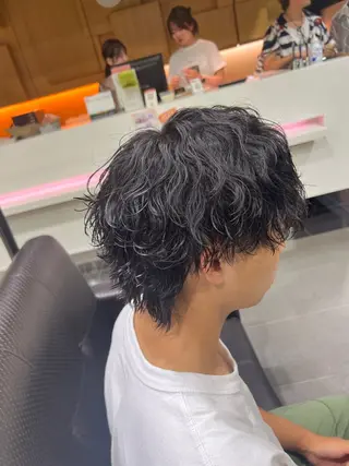 パーマ メンズ メンズカット松戸/韓 国/メンズパーマ航太のヘアスタイル