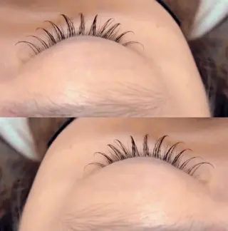 マツエク・マツパ Angela エステサロンのマツエク・マツパデザイン