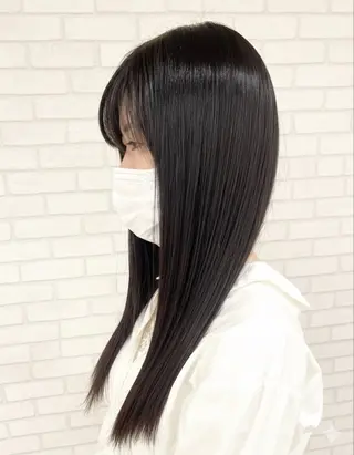 ロング Realme  京都四条烏丸ドゥエby  yk所属・脱・パサつき髪/小塚 美容室難民の方はぜひのヘアスタイル