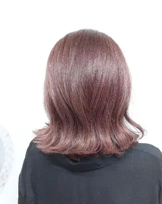 カラー パーマ ヘアアレンジ ネイル セミロング AIM所属・髪質改善✧︎カラー 💎AIM【アイム】のヘアスタイル