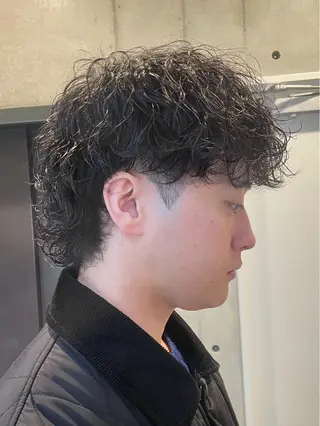 ショート BLEUNIR 心斎橋【ブルニール】所属・メンズカット井上 愛翔のヘアスタイル