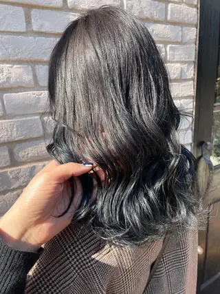 セミロング カラー 天野 玲菜のマツエク・マツパデザイン