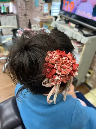 ヘアアレンジ 萱場 利恵のヘアスタイル