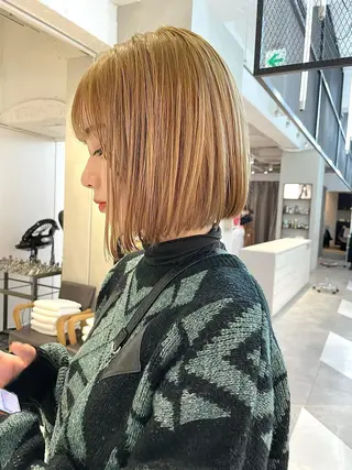 ミディアム カラー 🇰🇷カルマパーマ kaito🇰🇷のヘアスタイル