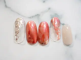 ネイル トップネイリスト Ribbon立川店のネイルデザイン