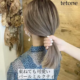 ロング カラー テトネ タカシのヘアスタイル