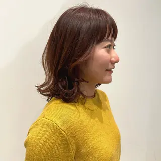 ミディアム ゴートゥデイシェアサロン所属・era shioriのヘアスタイル