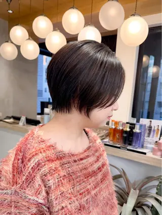 ショート 髪質改善✨縮毛矯正 ショートボブ/ともきのヘアスタイル