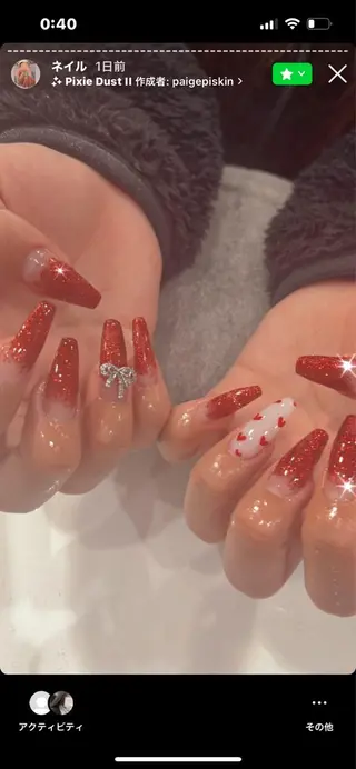 ネイル wooone所属・鶴橋wooone nail.rieのネイルデザイン