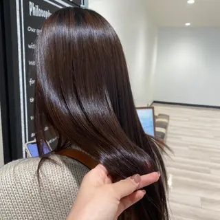 ロング 透明感カラー🌈 菊池 結衣のヘアスタイル