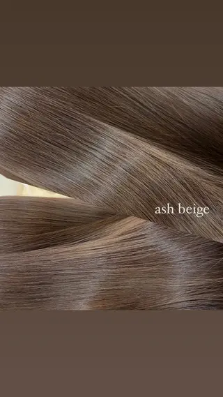 ロング カラー orente  omotesando所属・kato himariのヘアスタイル