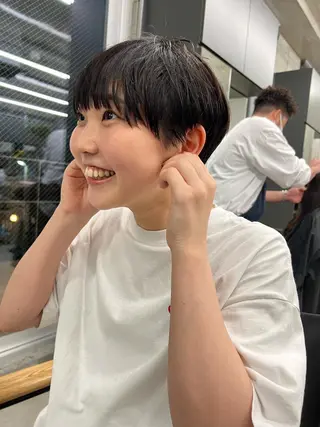 ショート sakoda shunkiのヘアスタイル