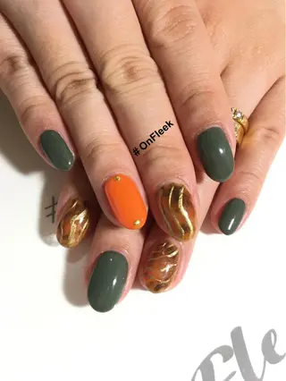ネイル NailSalon ＃OnFleekのネイルデザイン