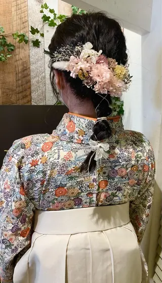 ミディアム ヘアアレンジ みうら さやかのヘアスタイル