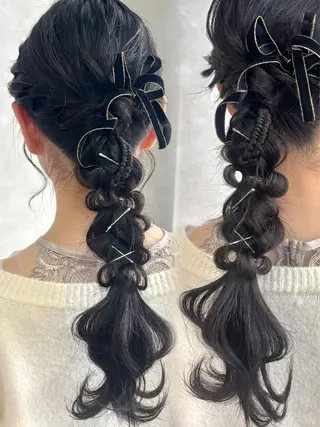 ヘアアレンジ 川嶋 芽衣のヘアスタイル