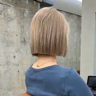 ショート カラー 韓国風/透明感カラー 🐵mayu* 🐵のヘアスタイル