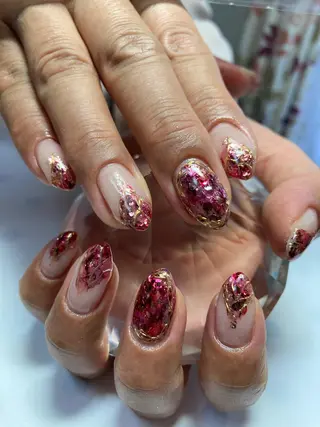 ミディアム ネイル nail yukkoのネイルデザイン