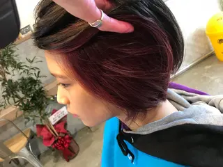 ショート カラー 竹嶌 健吾のヘアスタイル