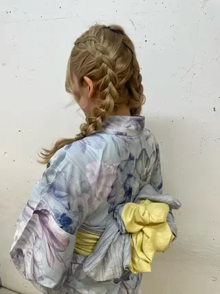 ヘアアレンジ 髪質改善/縮毛/新宿 🫧SUZUKA🫧のヘアスタイル