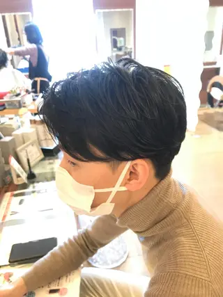 パーマ メンズ CRE'PS HAIR HIMAWARI所属・山本 大智のヘアスタイル