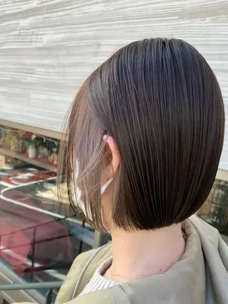 ショート カラー 【髪質改善🌿】木本 志歩のヘアスタイル