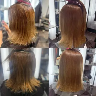 ロング LINDOTOKYO梅田所属・酸性ストレート 髪質改善大槻勇樹のヘアスタイル