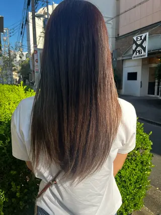 ロング ROSSO Hair＆SPA  香椎宮前店所属・SHIINA 香椎宮前店のヘアスタイル