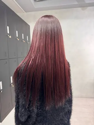 ロング カラー 顔周りレイヤー /kokoro🦮のヘアスタイル