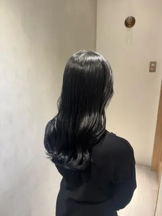 セミロング カラー ヘアアレンジ 🐭 MIKITO🐭のヘアスタイル