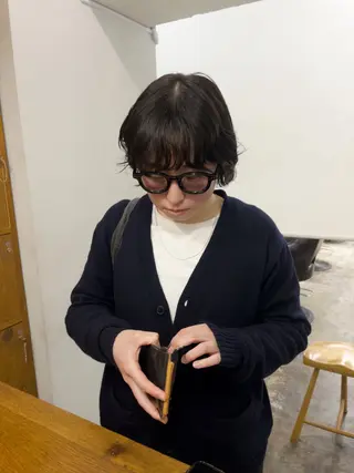 ショート カラー パーマ liberta所属・riko .のヘアスタイル