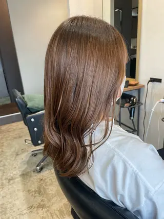 ミディアム 《nico》 髙橋秋花🖤🧡のヘアスタイル
