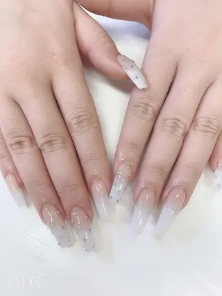 ロング JNA認定講師🌸 RIEのネイルデザイン