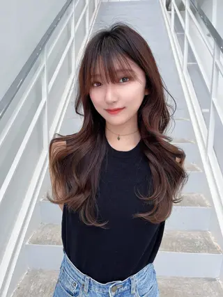 ロング 韓国ヘア/髪質改善 TAKAHIROのヘアスタイル
