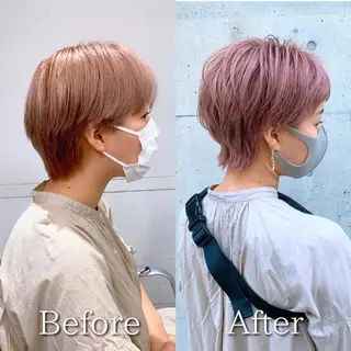 ショート 【ショート専門 美容師】押田 光太郎のヘアスタイル