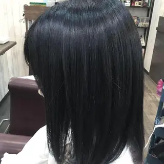 ミディアム カラー パーマ embrace エンブレイスのヘアスタイル