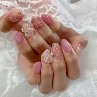 ネイル La neige* yuki 🥯🍑のネイルデザイン