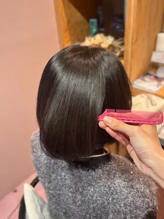 ショート merc. 岡村優のヘアスタイル