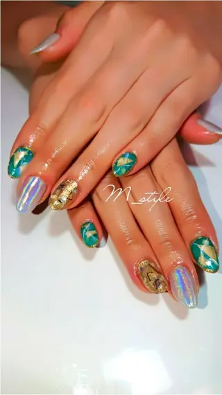 ネイル 下妻市ﾈｲﾙｻﾛﾝ M_styleのネイルデザイン