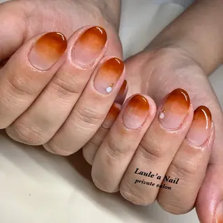 カラー ネイル マツエク・マツパ 福田 加奈のネイルデザイン