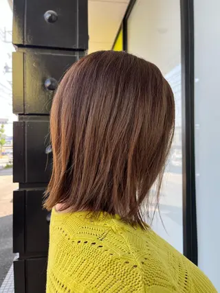 ミディアム ツヅキ マスミのヘアスタイル
