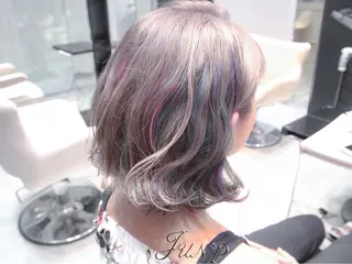 ショート カラー Re:ta Hair 飯田淳平のヘアスタイル