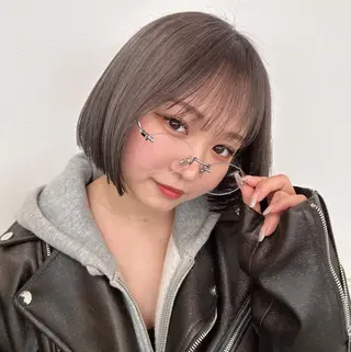 ミディアム カラー ヘアアレンジ make'sharajukum'clan所属・艶髪/ショートボブ /KYOYAのヘアスタイル