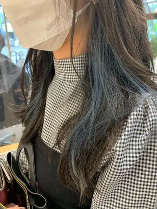 ロング カラー ヒロタ ハルヒ🦁のヘアスタイル