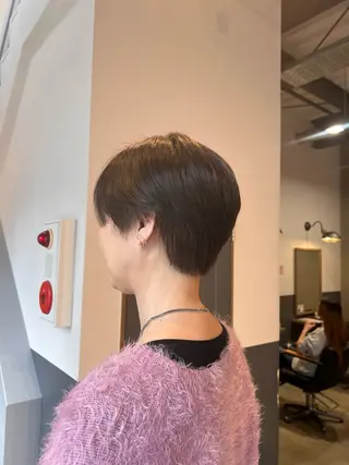 ショート 透明感カラー / ナナミのヘアスタイル