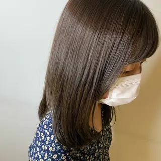 セミロング カラー 【ロングウルフカット 姫カット】伊藤裕哉のヘアスタイル